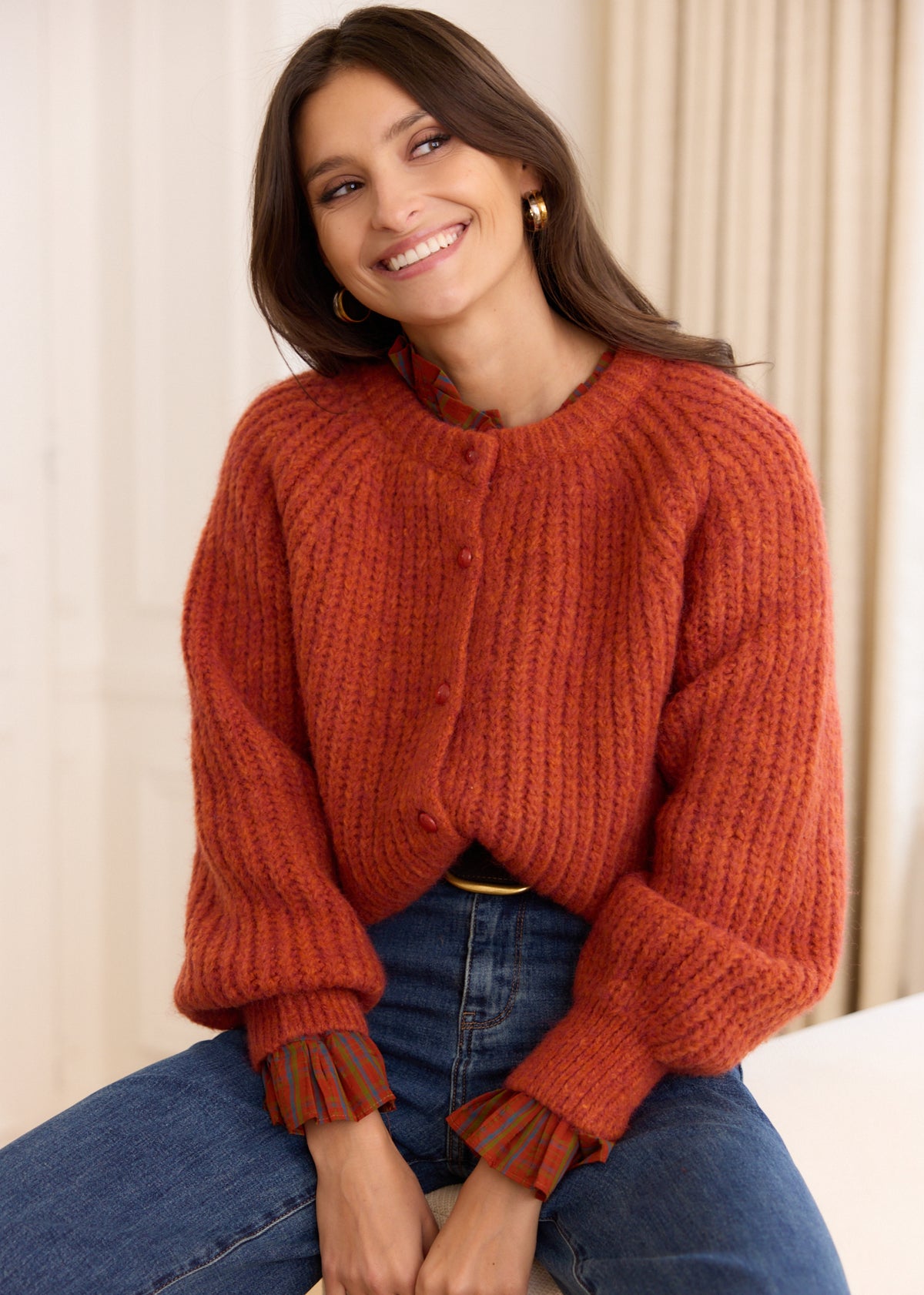 Strickjacke Télio