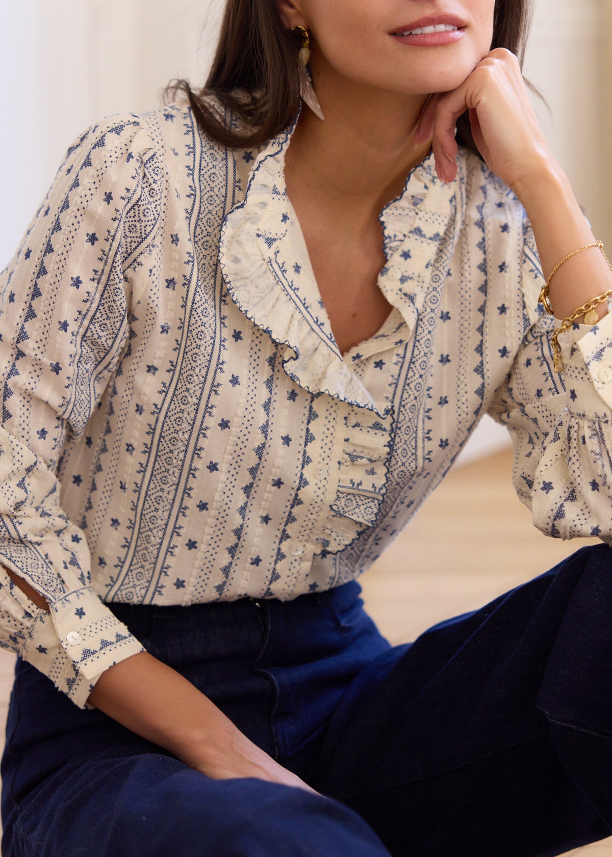 Chemise Lazuli